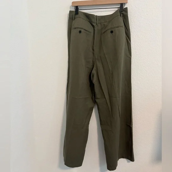 Madewell // NWT The Harlow Wide-Leg Pant in Drapey Twill - Picture 4 of 5